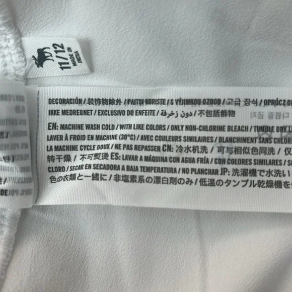 Abercrombie Kids Girls White Dress - Picture 6 of 7